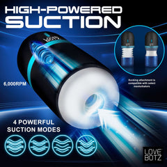 THE MILKER - Mega-Pod Sucking Masturbator - Black