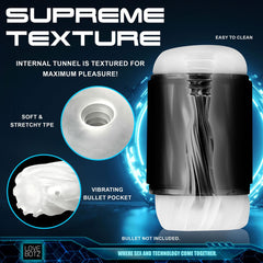 THE MILKER - Mega-Pod Sucking Masturbator - Black