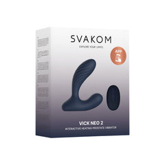 SVAKOM - Prostate Vibrator Vick Neo 2 - Blue