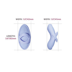 SVAKOM - Echo 2 Finger Vibrator - Sky Blue