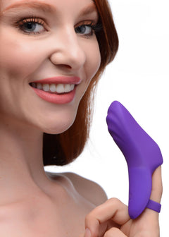 FRISKY - Finger Bang Her Pro Finger Vibrator - Purple