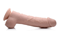 Loadz - Vibrating Squirting Dildo - 8.5 Inch & Light Tone