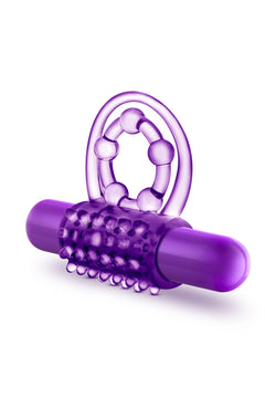Blush - Play With Me The Player Vibrating Double Strap Cock Ring
