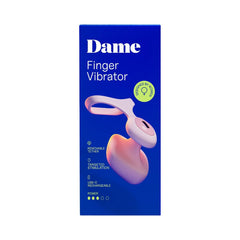 Dame - Fin 2.0 Finger Vibrator - Quartz