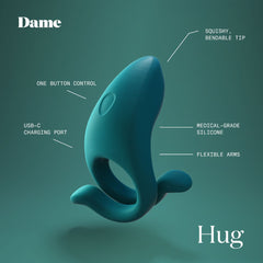 Dame - Hug Adjustable Cock Ring - Fir