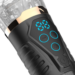 Teazers - Masturbator with Powerful Suction - Vibrating