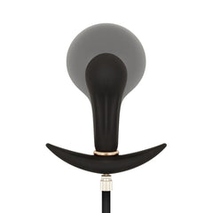 Anal Collection - Inflatable Butt Plug with Pump 8 cm - Black