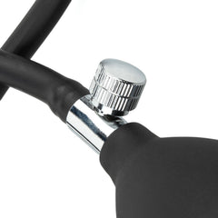 Anal Collection - Inflatable Butt Plug with Pump 8 cm - Black