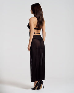 Obsessive - Iliosa Chemise & Thong - Black