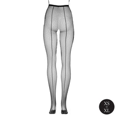 Le Desir - Panty with Small Fishnet Structure - Black