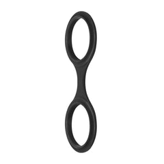 EasyToys- Flexible Silicone Hand Cuffs - Black