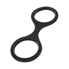 EasyToys- Flexible Silicone Hand Cuffs - Black