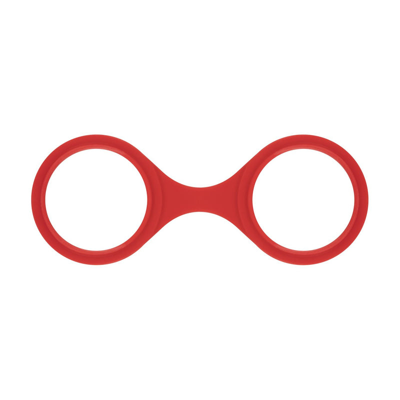 EasyToys - Flexible Silicone Handcuffs - Red