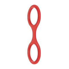 EasyToys - Flexible Silicone Handcuffs - Red