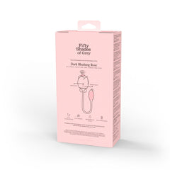 Fifty Shades of Grey - Blushing Rose Suction and G-Spot Vibrator - Black