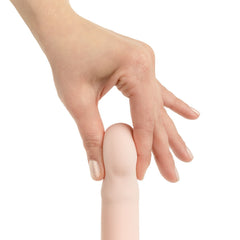 Good Vibes Only - Thrusting Vibrator - Soft Silicone - Pink