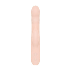 Good Vibes Only - Thrusting Vibrator - Soft Silicone - Pink