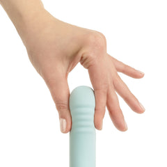 Good Vibes Only - Triple Stimulation Vibe - Soft Silicone - Blue