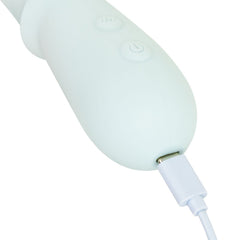 Good Vibes Only - Triple Stimulation Vibe - Soft Silicone - Blue