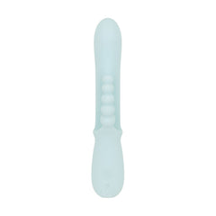Good Vibes Only - Triple Stimulation Vibe - Soft Silicone - Blue