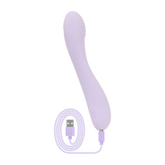 Good Vibes Only - G-Spot Vibrator - Soft Silicone - Purple
