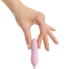 Good Vibes Only - Siva Vibrating Egg - Soft Silicone Pink