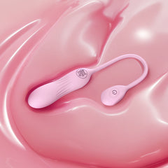 Good Vibes Only - Siva Vibrating Egg - Soft Silicone Pink