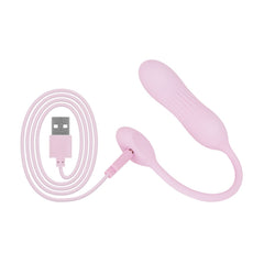 Good Vibes Only - Siva Vibrating Egg - Soft Silicone Pink