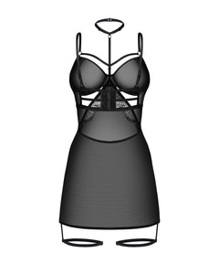 Obsessive - Arrowel Black Chemise - Black