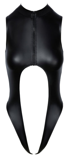 Cottelli LINGERIE – Crotchless Body – Black