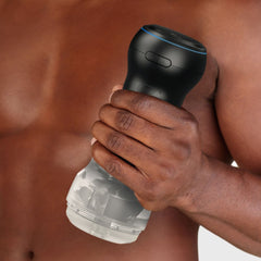 Kiiroo – Feel Crystal Stroker Set – With PowerBlow Suction