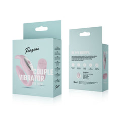 Teazers – Bunny Couple Vibrator with Remote – Pink
