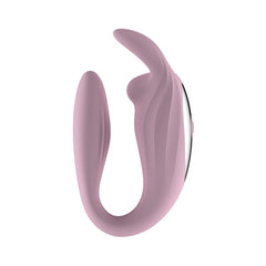 Teazers – Bunny Couple Vibrator with Remote – Pink