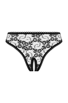 Christine - Crotchless Panties Tara - Black