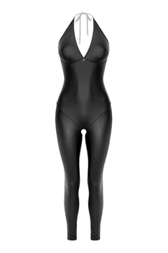 Christine - Open Crotch Catsuit Lilith - Black