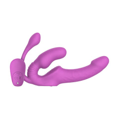 Teazers – Strapless Strap-On with Anal Plug – Pink