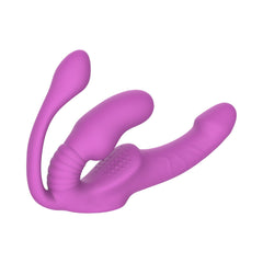 Teazers – Strapless Strap-On with Anal Plug – Pink