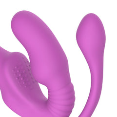 Teazers – Strapless Strap-On with Anal Plug – Pink