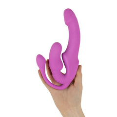 Teazers – Strapless Strap-On with Anal Plug – Pink