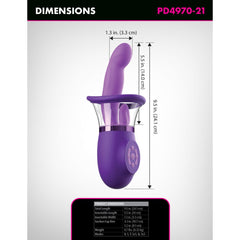 Fantasy For Her - Ultimate Pleasure Pro Plus - Purple