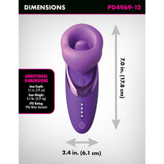 Fantasy For Her - Pleasure Sucker Stimulator - Purple