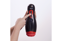 Teazers - Turn Up The Heat Masturbator - Black