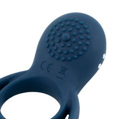 Boners - Vibrating Cock Ring for Couples - Blue