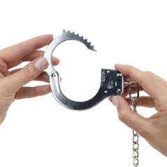 Bedroom Fantasies - Metal Handcuffs - Silver