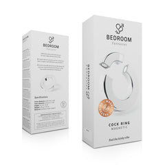 Bedroom Fantasies - Magnetic Cockring - Silver