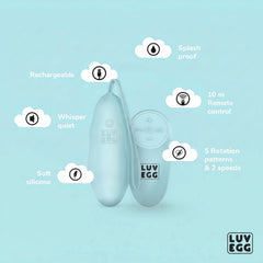 LUV EGG - Rotating Luv Egg - Green