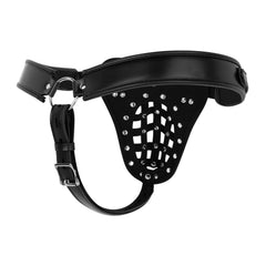 Bedroom Fantasies - Chastity Cage Jock - Black