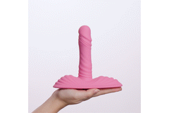 Teazers - Thrusting Pad Vibrator + remote control - Pink