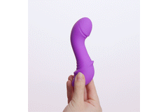Teazers – Mini Thrusting Vibrator – Purple