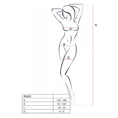 Passion - BS085 Catsuit - Black